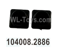 Wltoys 104020 Parts 104008.2886 Roof Light Fixing Seat Group.